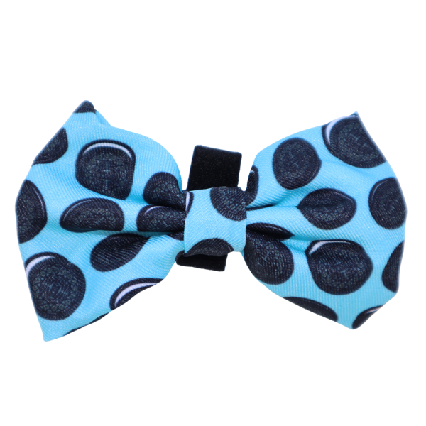 Blue Cookie Bow Tie