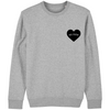 Dog Mama Heart Embroidered Sweater