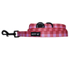 Load image into Gallery viewer, Red / Pink Tartan Dog Lead