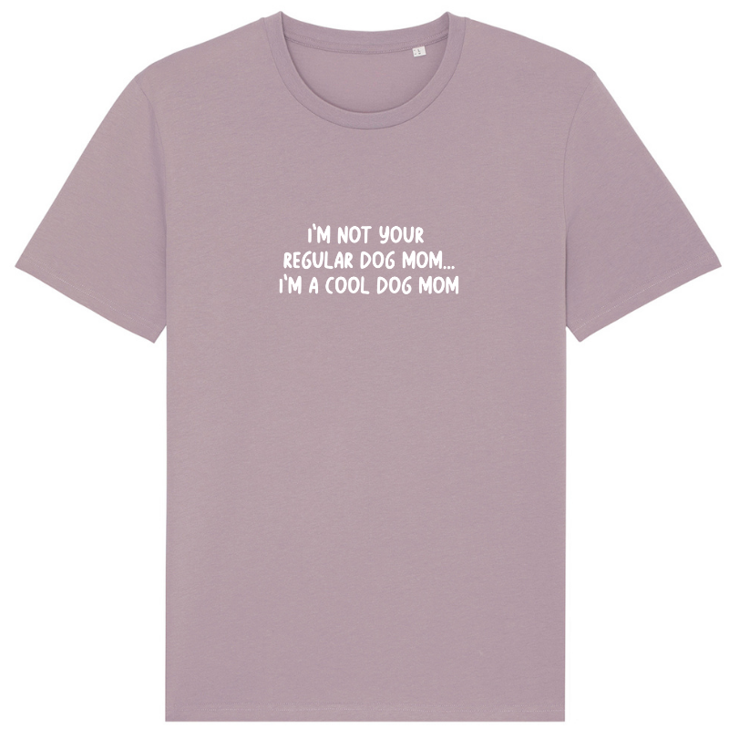 Not Your Regular Dog Mom Printed T-Shirt