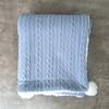 Personalised Cable Knit Pet Blanket