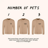 Load image into Gallery viewer, Custom Pet Portrait Sweatshirt